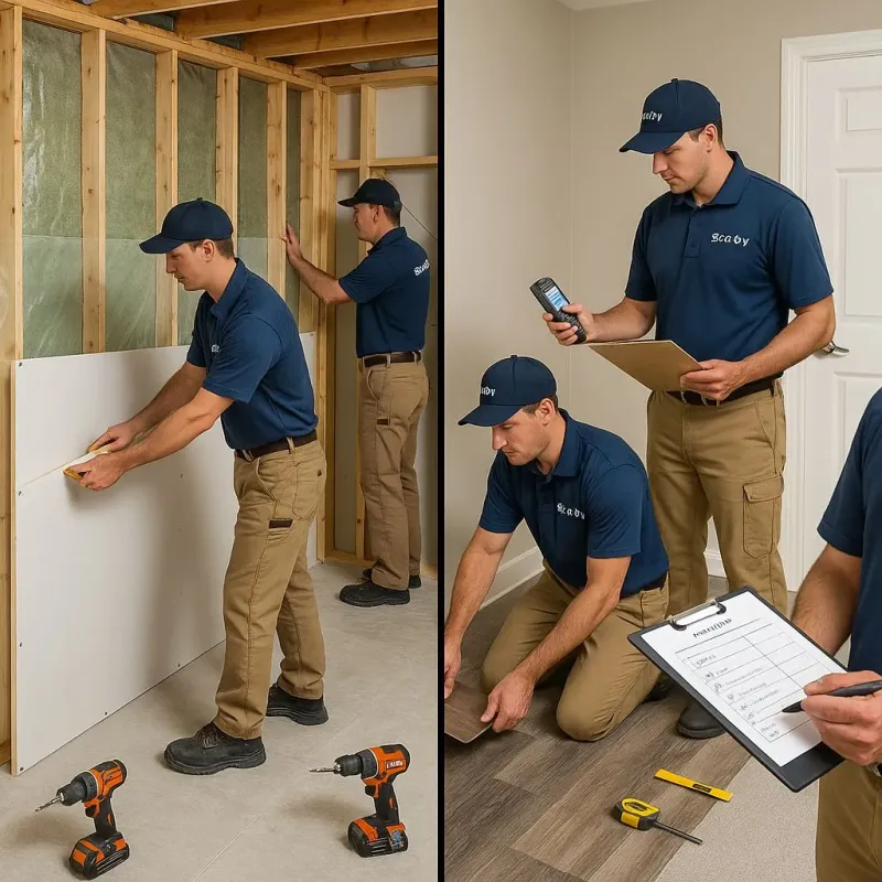 Repairs and Reconstruction process in Delavan Lake, WI